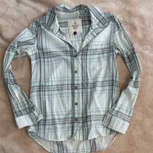 SO Relaxed Fit Plaid Shirt